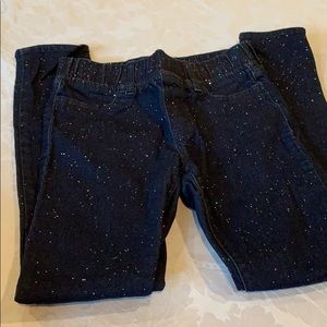 Spakly girls gap denim